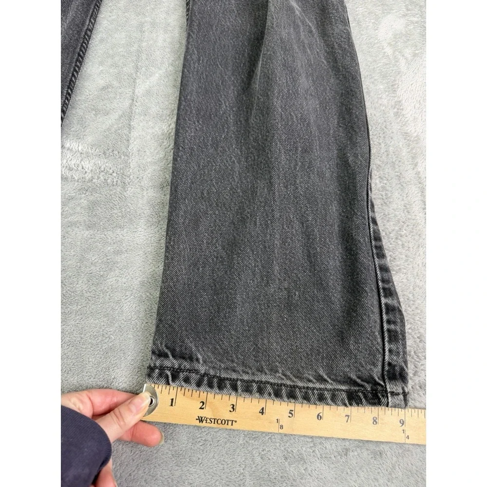 Vintage Y2K Levi's 505 Regular Fit Straight Jeans Men's Size 42X30 Black
